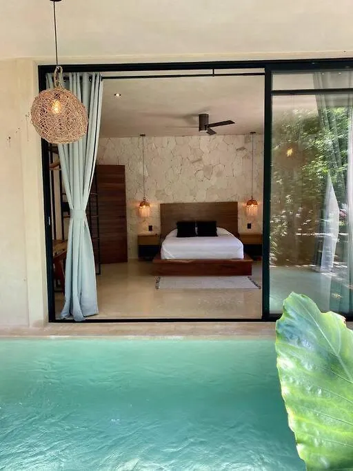 Little Oasis With Private Pool In The Jungle Apartman Chemuyil Mexikó
