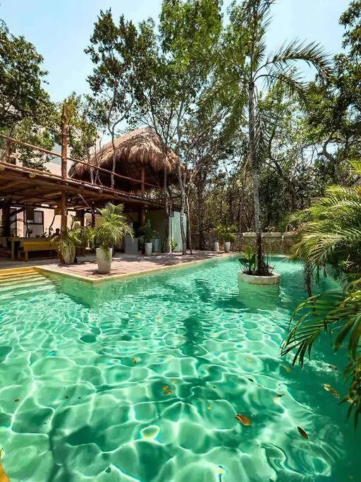 Little Oasis With Private Pool In The Jungle Apartman Chemuyil