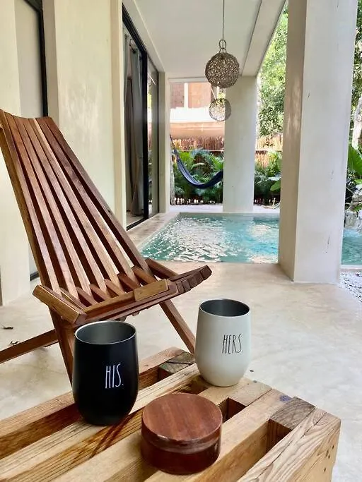 Appartement Little Oasis With Private Pool In The Jungle à Chemuyil 0*,