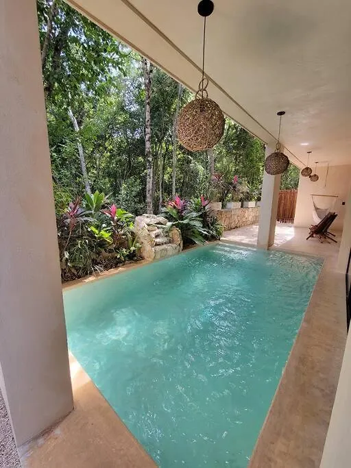 Appartement Little Oasis With Private Pool In The Jungle à Chemuyil