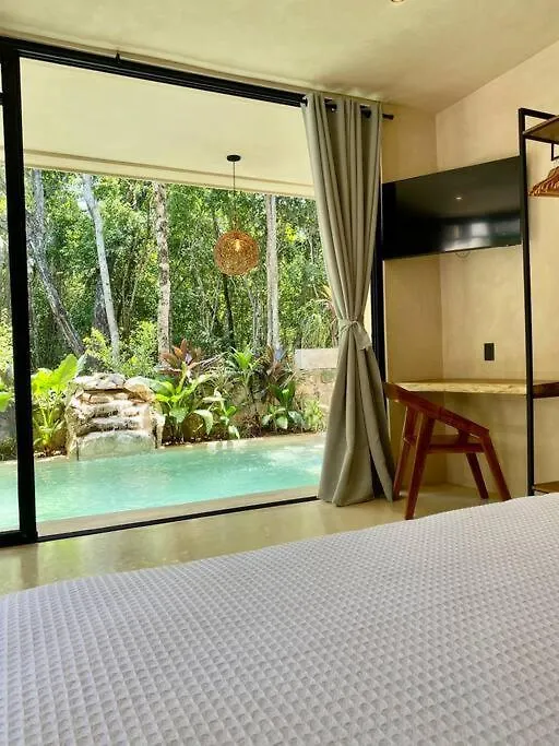 Appartement Little Oasis With Private Pool In The Jungle à Chemuyil