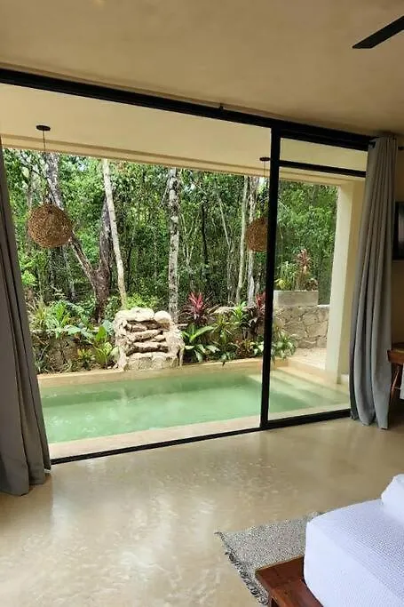 Appartement Little Oasis With Private Pool In The Jungle à Chemuyil Mexique