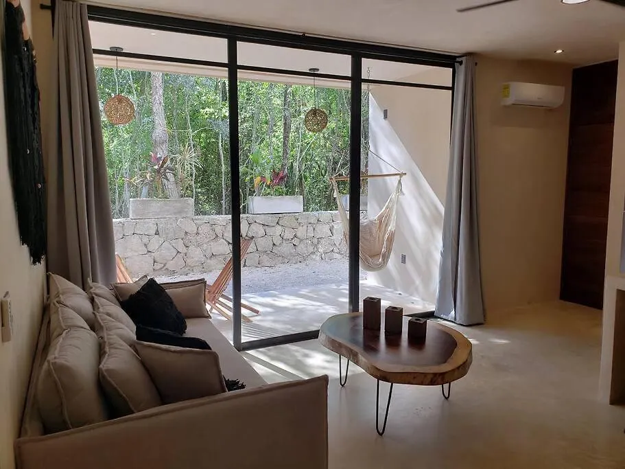 Appartement Little Oasis With Private Pool In The Jungle à Chemuyil